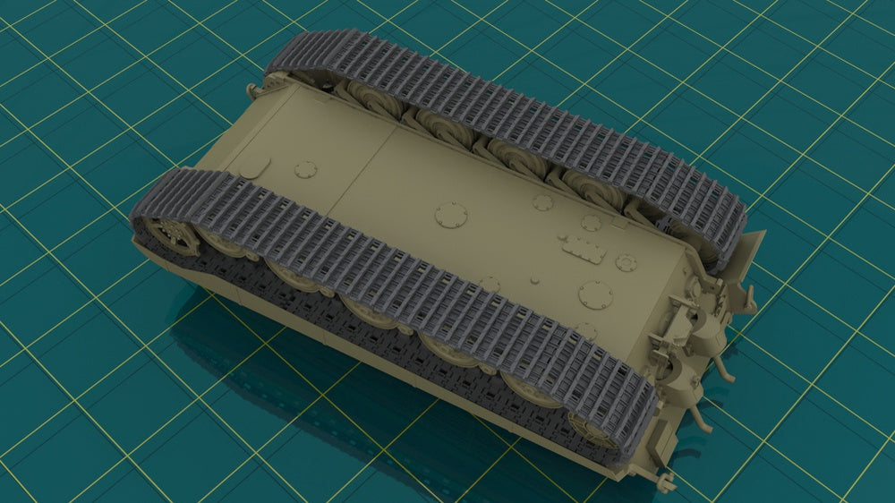 ICM 1/35 Pz.Kpfw.VI Ausf.B King Tiger with Henschel Turret (late production), WWII German Heavy Tank