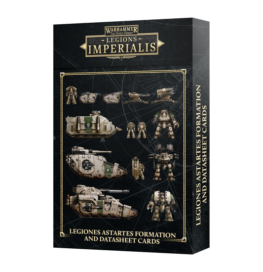 Legions Imperialis Legiones Astartes Formation & Datasheet Cards