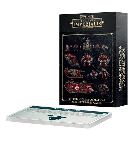 Legions Imperialis Mechanicum Formation & Datasheet Cards (PRE ORDER) (RELEASE SEPTEMBER 13)