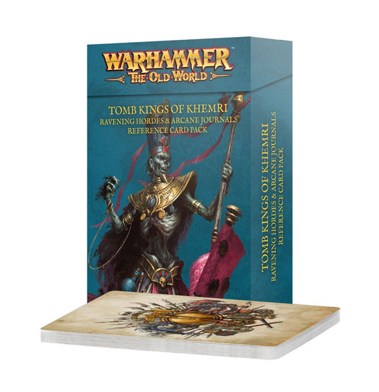 Tomb Kings Of Khemri Reference Card Pack (PRE ORDER) (RELEASE NOV 14)