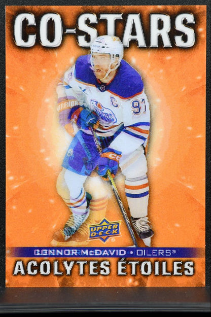 2025-26 UD Tim Hortons Co-Stars Connor McDavid / Leon Draisaitl CO-2 Oilers 3970