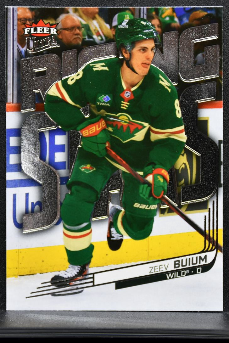 2025-26 Fleer Ultra Rising Stars Zeev Buium RS-7 Minnesota Wild RC 0306