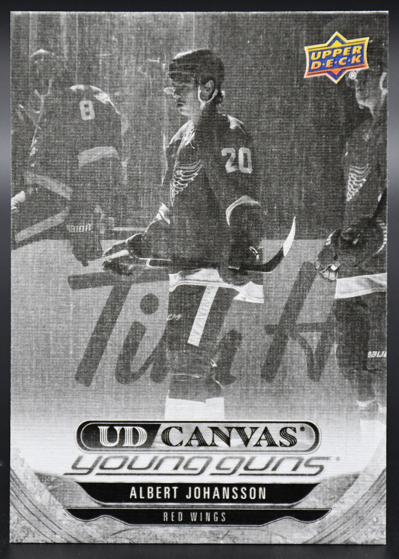 2024-25 UD Series 2 Albert Johansson C214 Detroit Red Wings RC