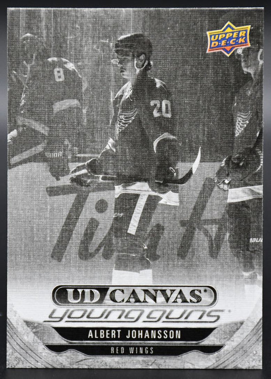 2024-25 UD Series 2 Albert Johansson C214 Detroit Red Wings RC