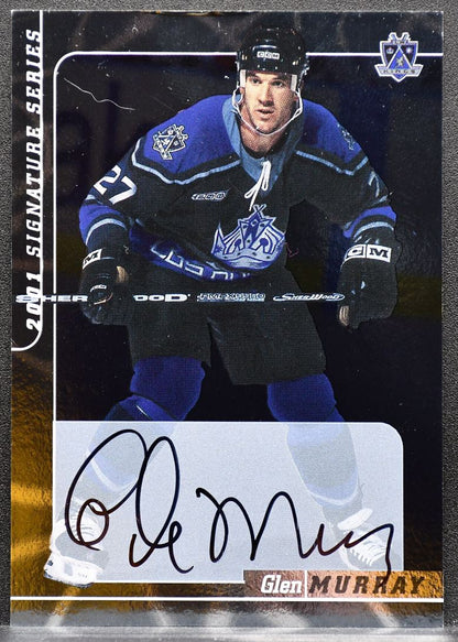 2000-01 Be a Player Signature Series Autographs Glen Murray 40 Kings Auto 1382