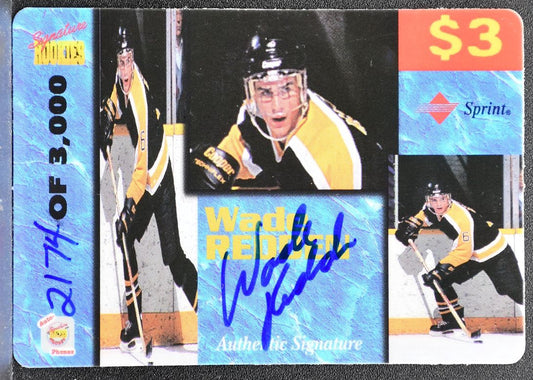 1995-96 Signature Rookies Auto-Phonex Wade Redden 34 Auto 2174/3000 1481