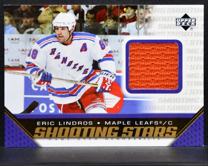 2005-06 Upper Deck Shooting Stars Eric Lindros Toronto Maple Leafs Jersey 1946