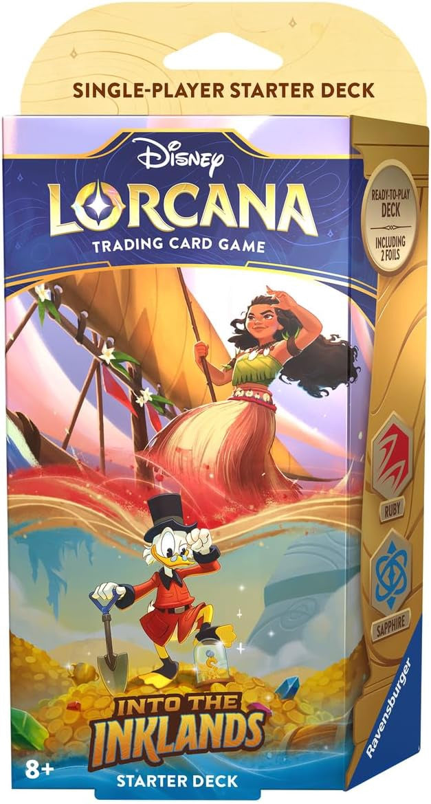Disney Lorcana - Into the Inklands: Starter Deck – Ruby & Sapphire (EN)