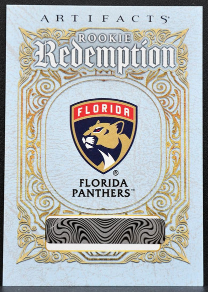 2025-26 UD Artifacts Rookie Redemptions Florida Panthers Panthers RC 1273