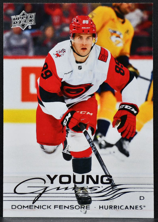 2025-26 Upper Deck Series 2 Young Guns Domenick Fensore 495 RC 1913