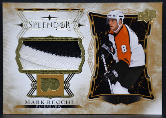 2021-22 Upper Deck The Cup Splendor Mark Recchi SP-MR Philadelphia Flyers Patch 2523