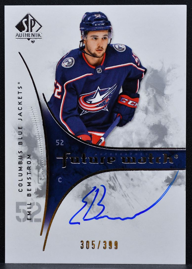 2019-20 SP Authentic 2009-10 Retro FW Auto Bemstrom RC Auto 305/399 1711