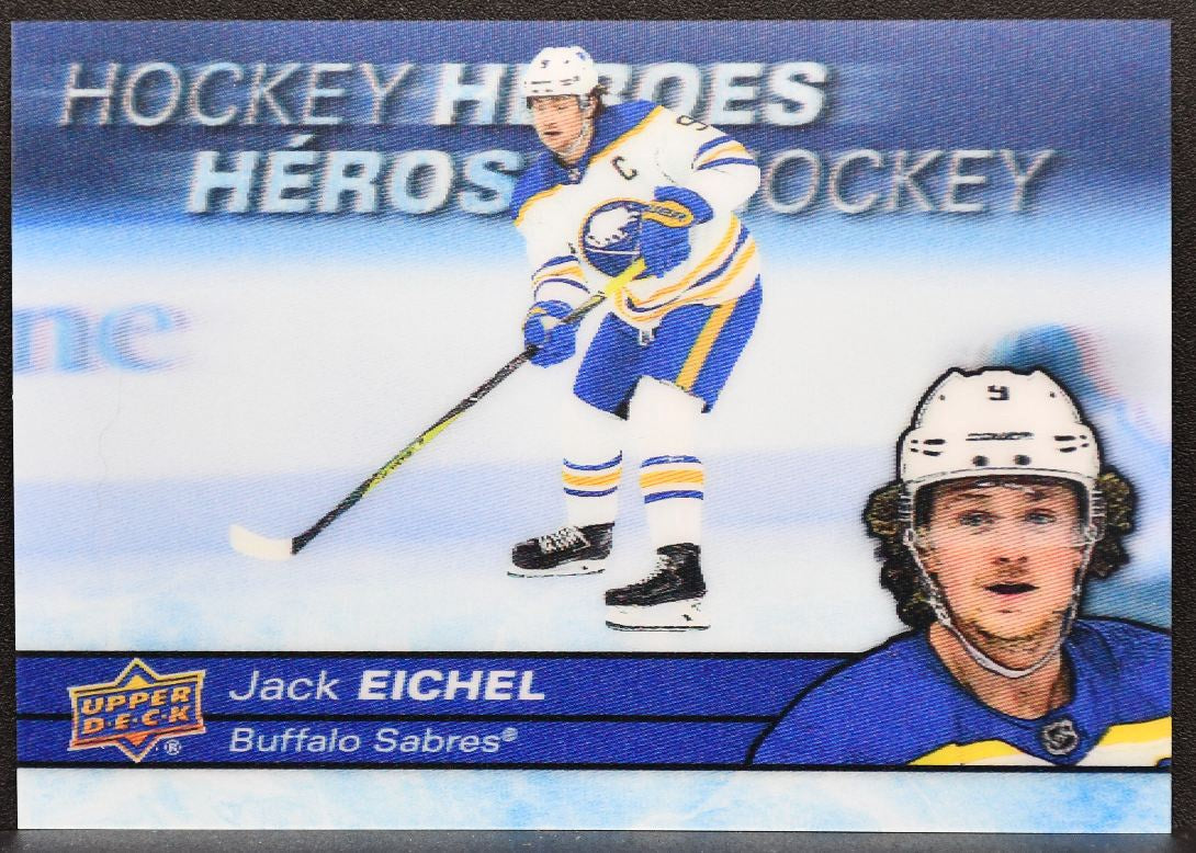 2021-22 Upper Deck Tim Hortons Hockey Heroes Jack Eichel H-15 Buffalo Sabres 7894