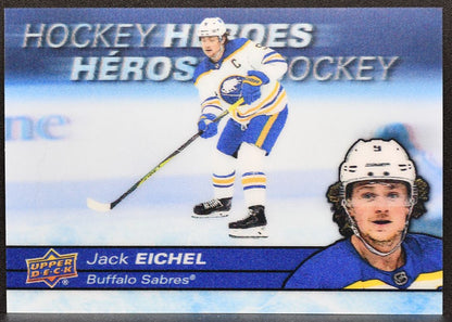 2021-22 Upper Deck Tim Hortons Hockey Heroes Jack Eichel H-15 Buffalo Sabres 7894