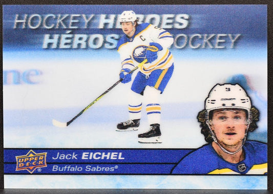 2021-22 Upper Deck Tim Hortons Hockey Heroes Jack Eichel H-15 Buffalo Sabres 7894