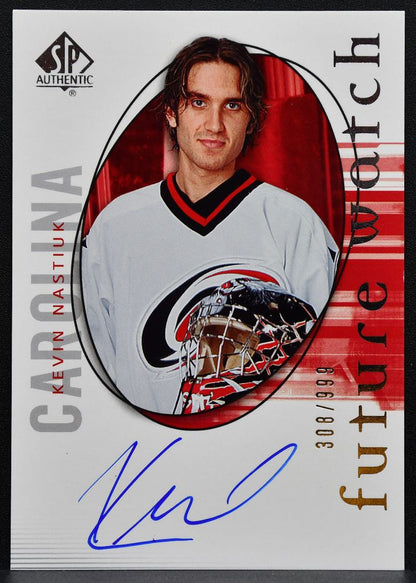 2005-06 SP Authentic Future Watch Auto Kevin Nastiuk RC Auto 308/999 7561