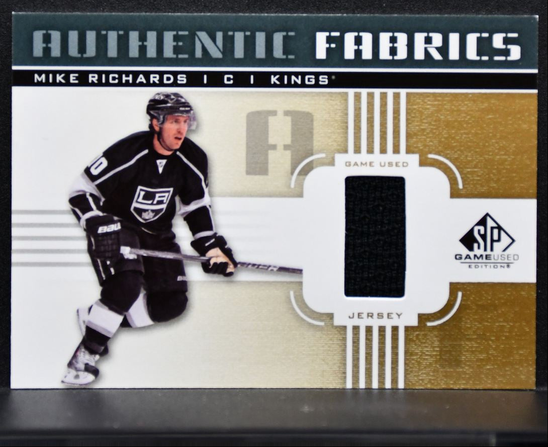 2011-12 SP Game Used Authentic Fabrics Mike Richards AF-MR Kings Jersey 4848