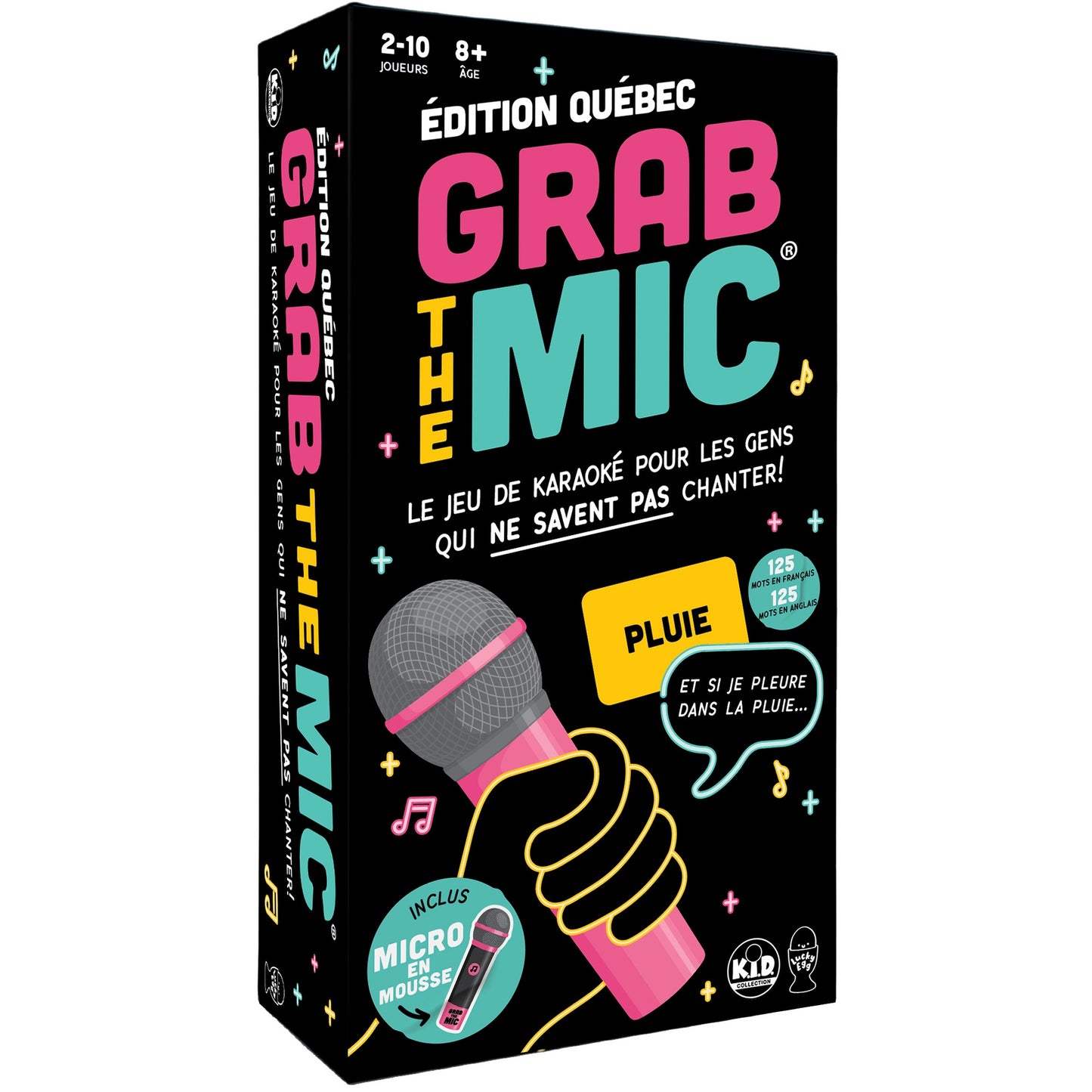 Jeu Grab the Mic - Édition Québec