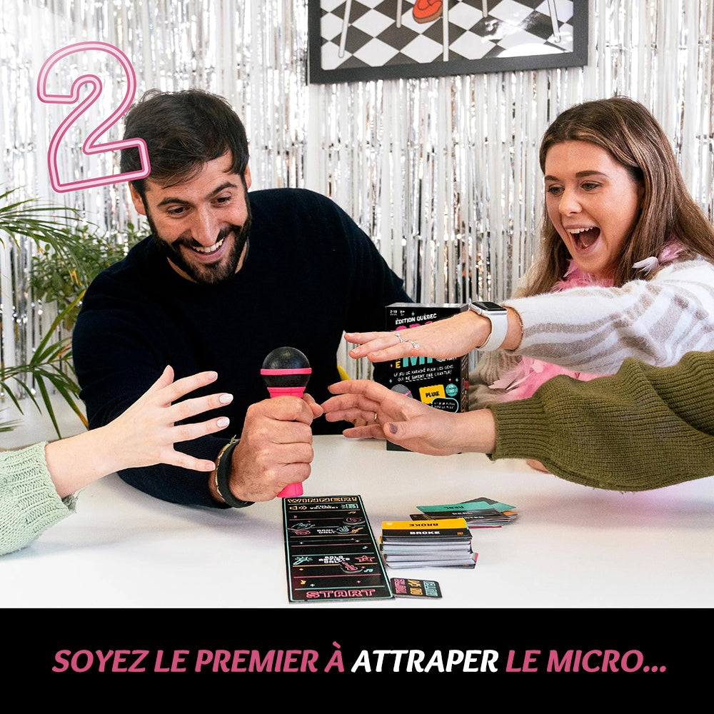 Jeu Grab the Mic - Édition Québec