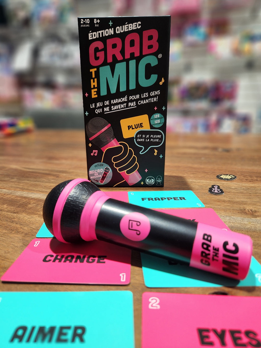 Jeu Grab the Mic - Édition Québec