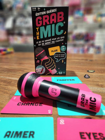 Jeu Grab the Mic - Édition Québec