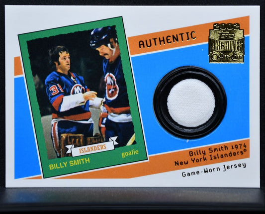 2002-03 Topps/OPC Archives 1973-74 Jersey Billy Smith J-BIS Jersey 9271