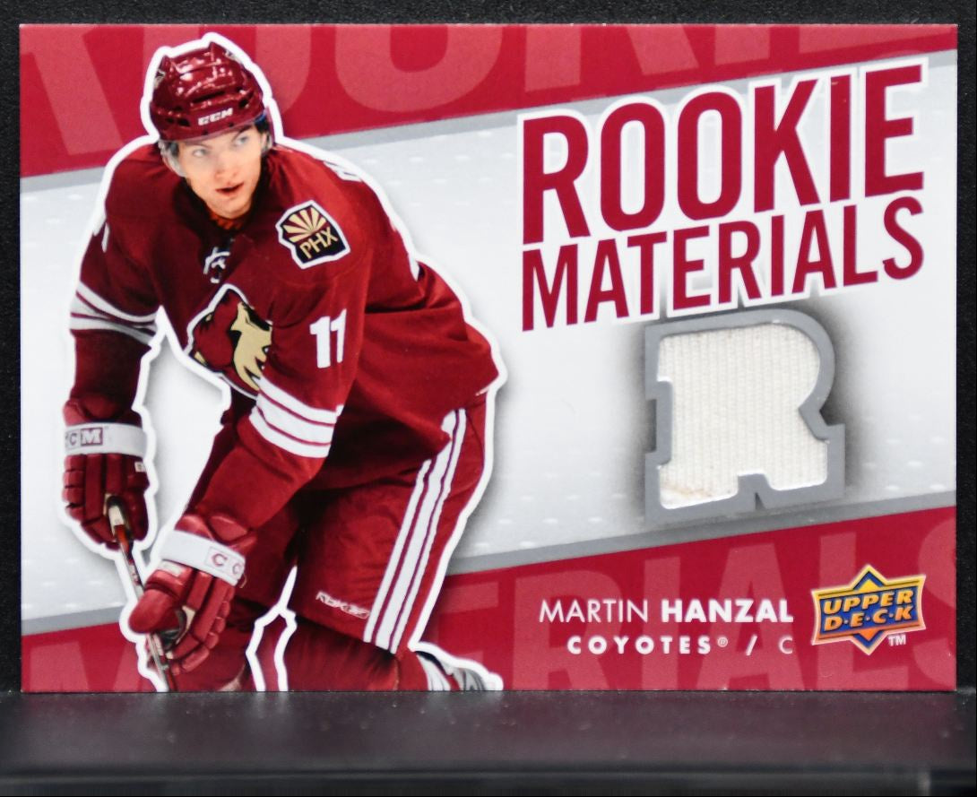 2007-08 UD Series 2 Rookie Materials Martin Hanzal RC Jersey 1588