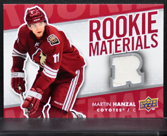2007-08 UD Series 2 Rookie Materials Martin Hanzal RC Jersey 1588