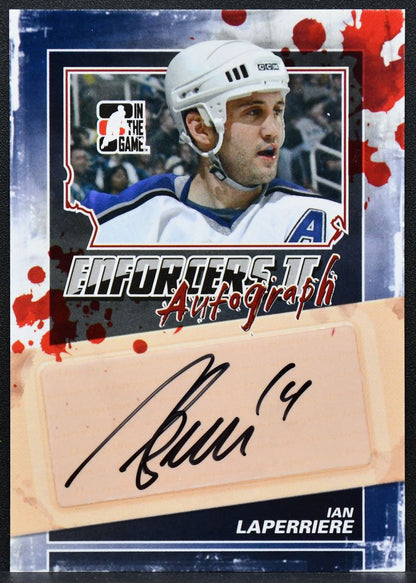 2013-14 In The Game Enforcers II Autograph Ian Laperriere A-IL 2186