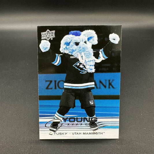 2025-26 UD Series 2 Young Guns Tusky Utah Mammoth 498 RC