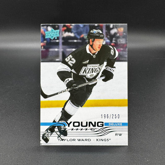 2025-26 UD Series 2 Young Guns Taylor Ward Los Angeles Kings Exclusives /250