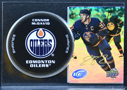 2021-22 Upper Deck Ice Shrines Connor McDavid SH-1 Edmonton Oilers 6525