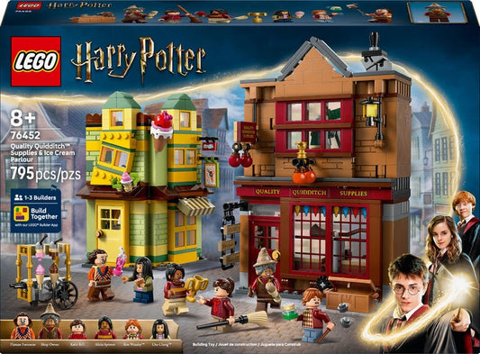 LEGO® Quality Quidditch™ Supplies & Ice Cream Parlour (76452)