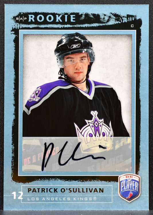 2006-07 Upper Deck Be A Player Rookie Auto Patrick O'Sullivan Kings RC Auto 1803
