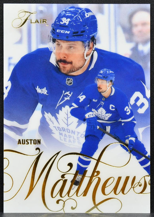 2025-26 Flair Auston Matthews 121 Toronto Maple Leafs 4414