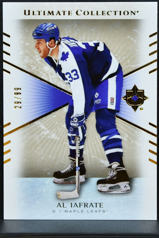 2025-26 UD Ultimate Collection Gold Al Iafrate 98 Toronto Maple Leafs /99 0380