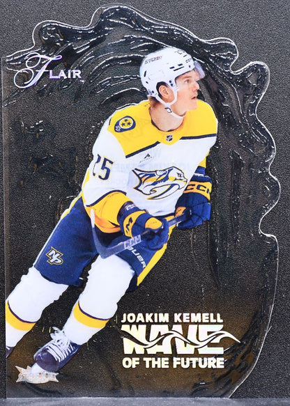 2025-26 Flair Wave of the Future Joakim Kemell WF-4 Nashville Predators 0337