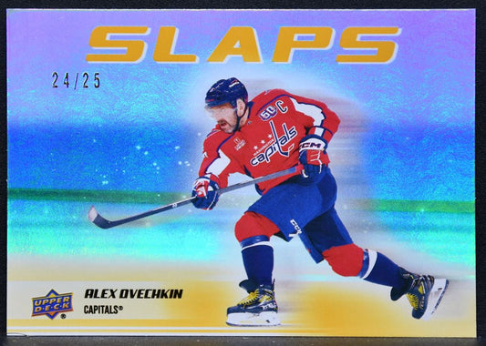 2025-26 Upper Deck Series 2 Slaps Gold Alex Ovechkin SL-17 24/25 2040