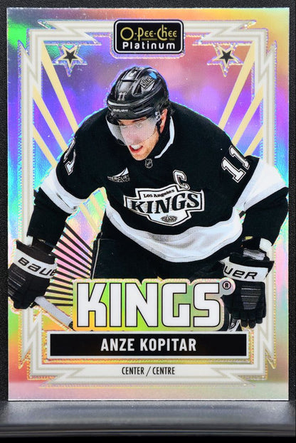 2025-26 O Pee Chee Platinum Retro Rainbow Anze Kopitar Los Angeles Kings 3895