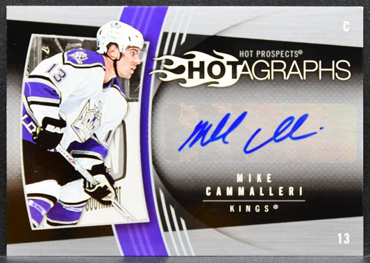 2006-07 Fleer Hot Prospects Hotagraphs Mike Cammalleri H-CA Kings Auto 2748