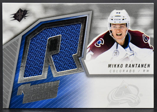 2015-16 SPx 2005-06 Retro Rookie Fabrics Rantanen SPXR-MR Avalanche RC Jersey