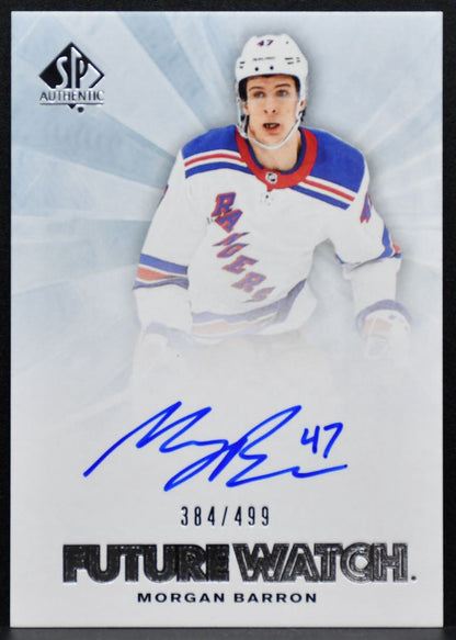 2021-22 SP Authentic 2011-12 Retro Future Watch Auto Barron RC Auto 384/499 3104