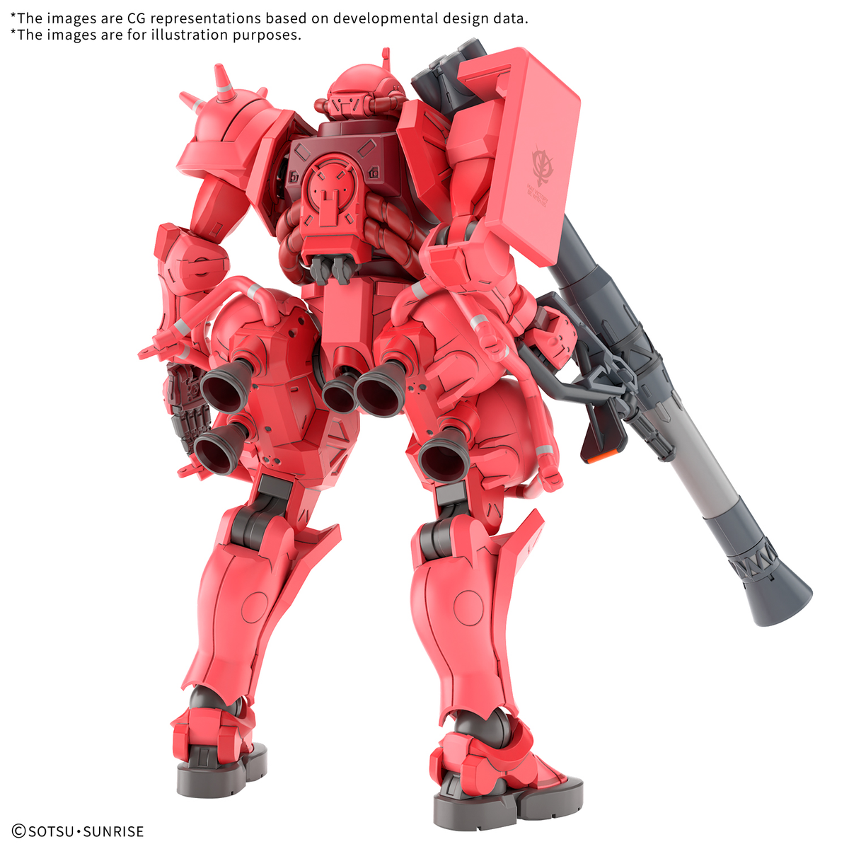 Bandai HG 1/144 CHAR'S ZAKU(GQ)