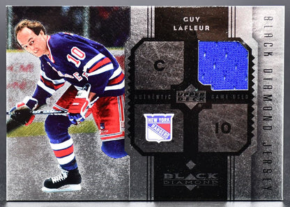 2005-06 UD Black Diamond Black Diamond Jersey Guy Lafleur J-GL Jersey