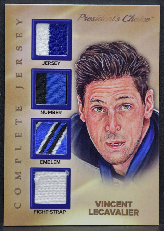 2024-25 President's Choice Complete Jersey Vincent Lecavalier 3/3 Patch Patch