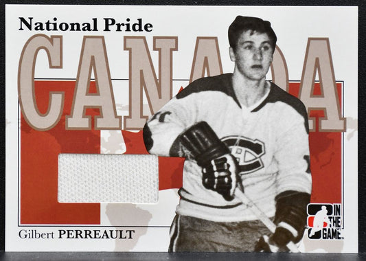 2005-06 In The Game Heroes and Prospects National Pride Perreault Jersey 8900