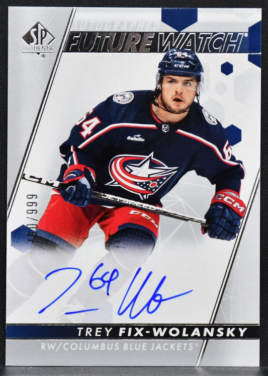 2022-23 SP Authentic Future Watch Auto Trey Fix-Wolansky 116 RC Auto /999