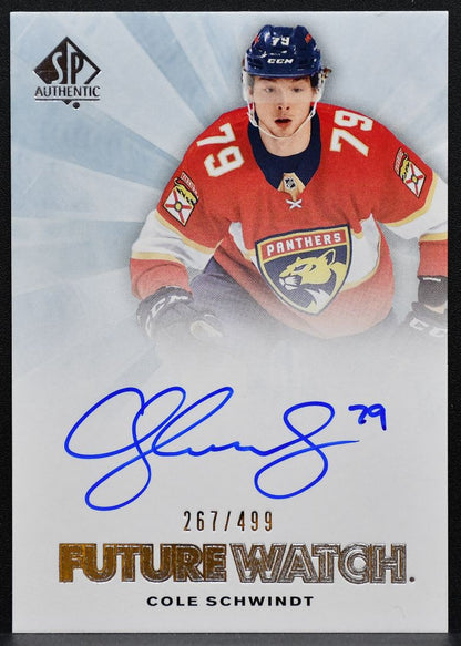 2021-22 SP Authentic 2011-12 Retro FW Auto Schwindt RC Auto 267/499 9404