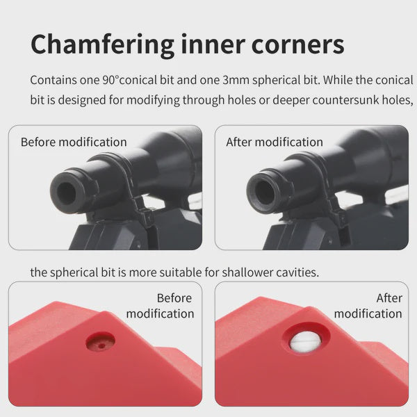 DSPIAE "I-deal" Plastic Chamfering Tool