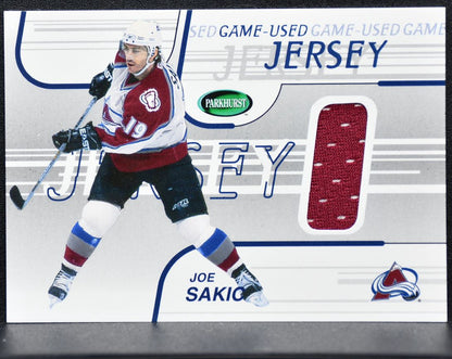 2002-03 Parkhurst Jerseys Joe Sakic GJ-34 Jersey 1847